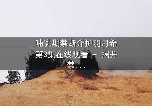 哺乳期禁断介护羽月希第3集在线观看 - 揭开禁忌之恋的隐秘真相