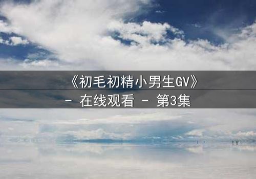 《初毛初精小男生GV》- 在线观看 - 第3集