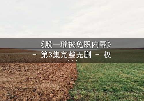 《殷一璀被免职内幕》- 第3集完整无删 - 权力背后的真相即将揭晓