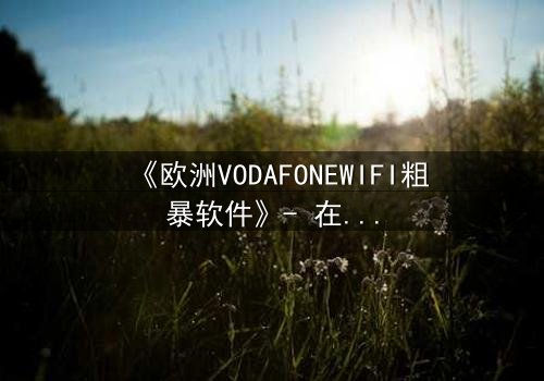《欧洲VODAFONEWIFI粗暴软件》- 在线观看HD中字完整无删 - 当科技失控,人性何去何从?