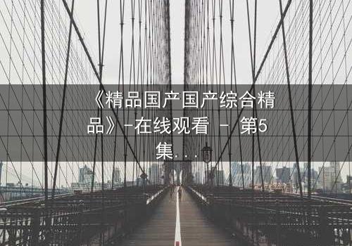 《精品国产国产综合精品》-在线观看 - 第5集HD中字