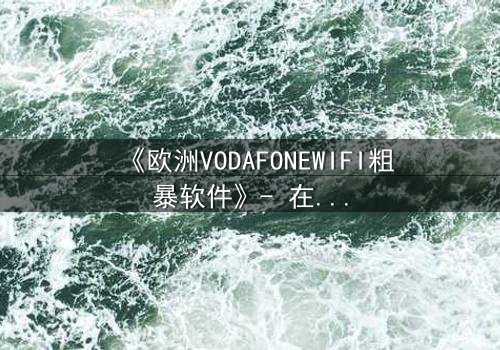 《欧洲VODAFONEWIFI粗暴软件》- 在线观看HD中字完整版 - 揭开数字时代的隐秘风暴