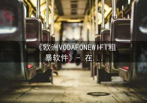 《欧洲VODAFONEWIFI粗暴软件》- 在线观看HD中字 - 揭开数字时代的生存密码
