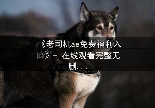 《老司机ae免费福利入口》- 在线观看完整无删 - 揭秘隐藏的免费宝藏