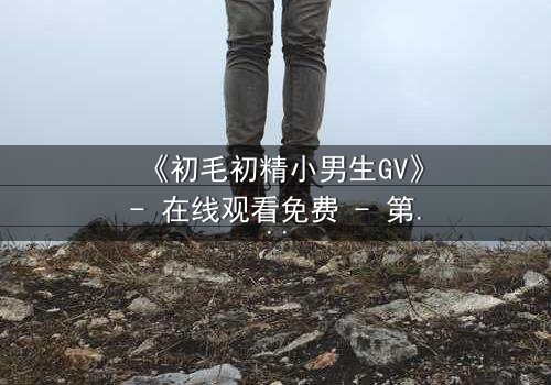 《初毛初精小男生GV》- 在线观看免费 - 第3集HD中字